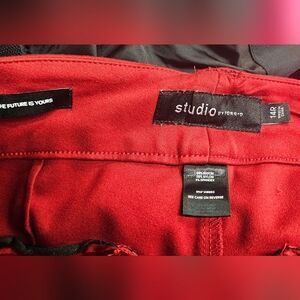 Torrid Red Boot Cut Pants